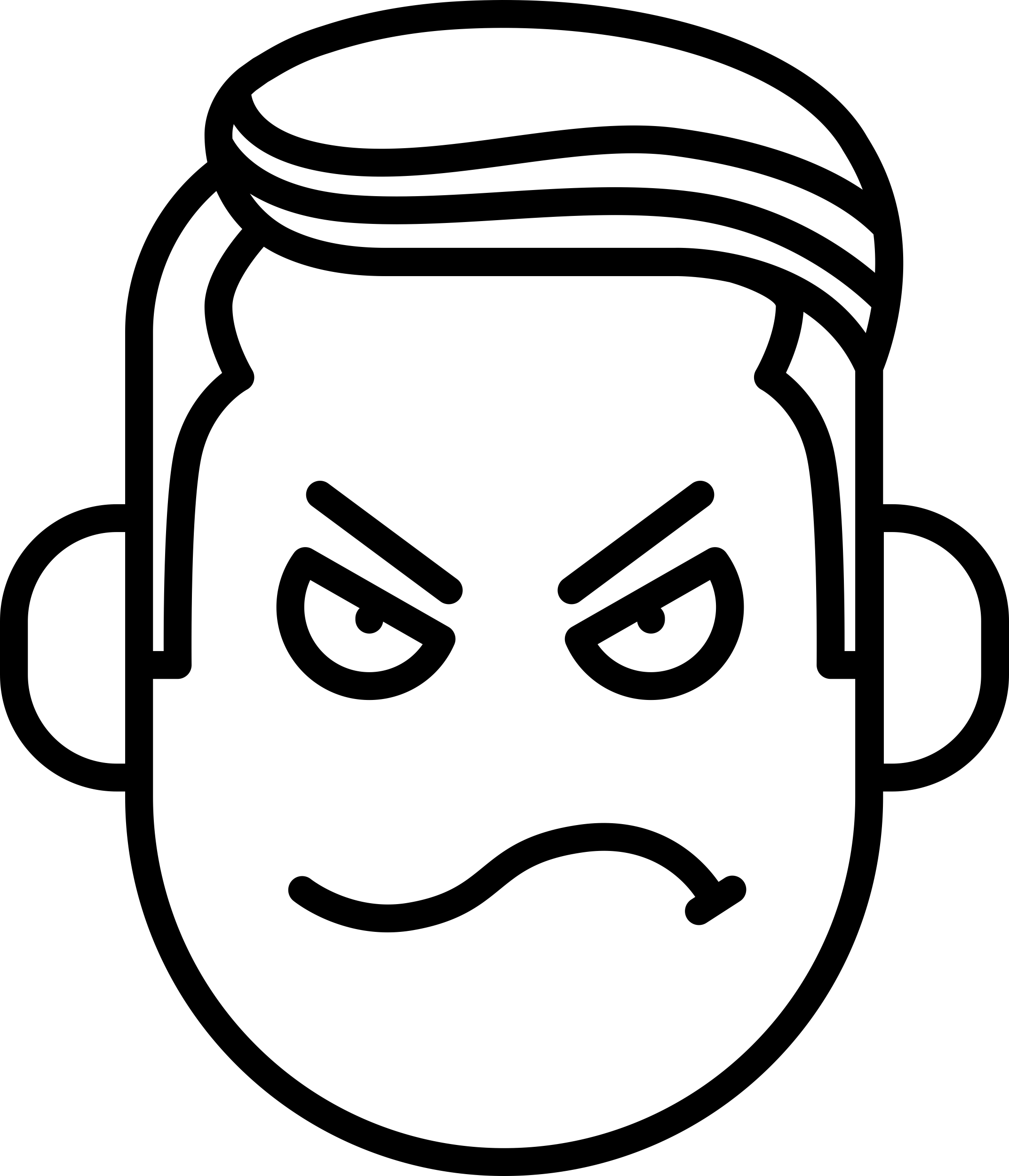 Boy With Anger Face Contour Svg Vector Free Vectors